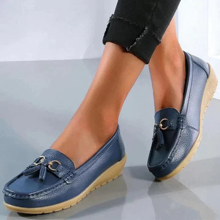 Gesloten Mocassins Met Gevoerde Binnenzool Voor Vrouwen | Ideaal Voor Dagelijks Gebruik En Werk