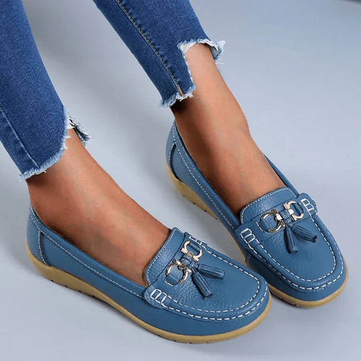 Gesloten Mocassins Met Gevoerde Binnenzool Voor Vrouwen | Ideaal Voor Dagelijks Gebruik En Werk