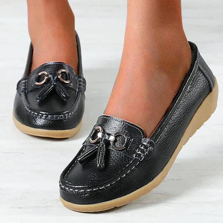 Gesloten Mocassins Met Gevoerde Binnenzool Voor Vrouwen | Ideaal Voor Dagelijks Gebruik En Werk
