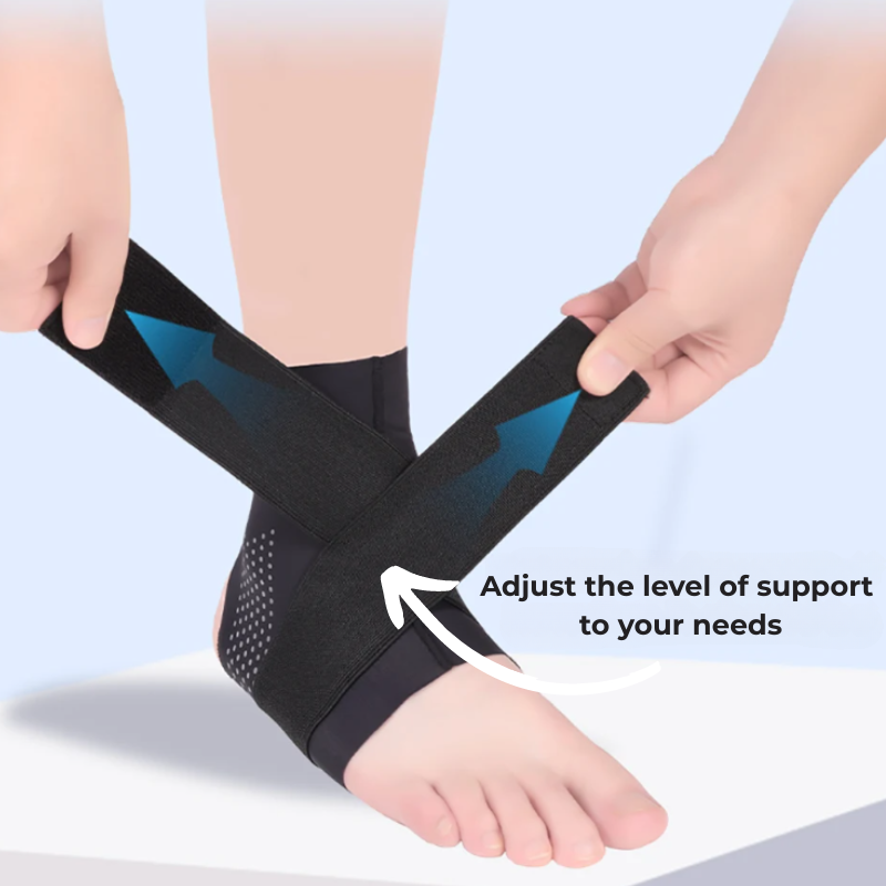FlexiGuard Enkelsteun – Licht, Ademend & Geschikt voor Sportschoenen