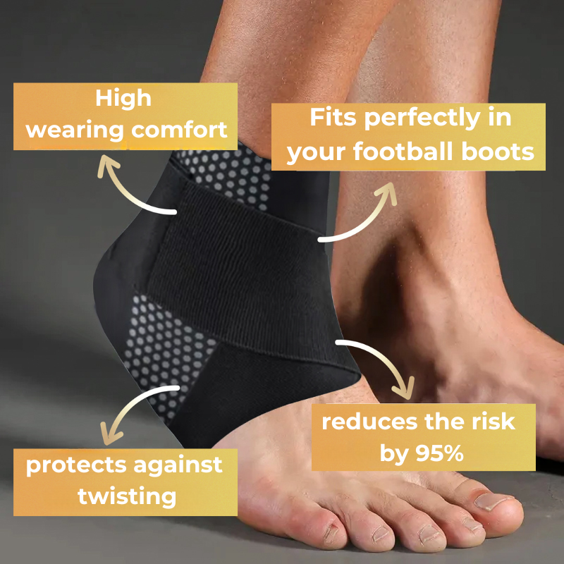 FlexiGuard Enkelsteun – Licht, Ademend & Geschikt voor Sportschoenen