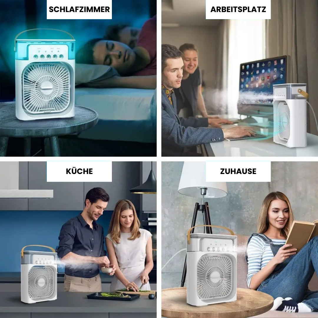 Draagbare Mini-airconditioner Compacte Koeleenheid