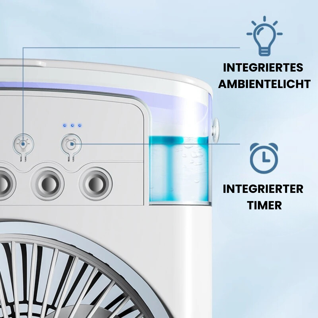 Draagbare Mini-airconditioner Compacte Koeleenheid