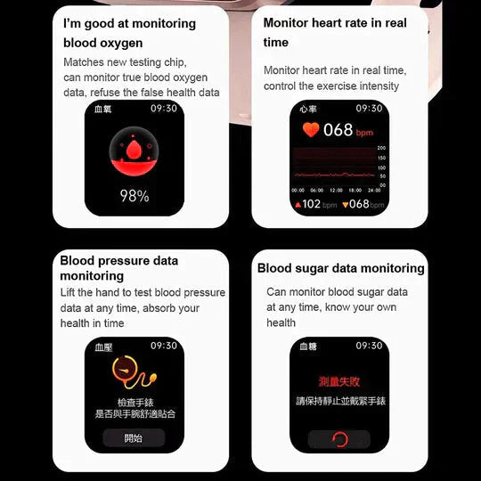 Bloedglucosebewakings-Smartwatch