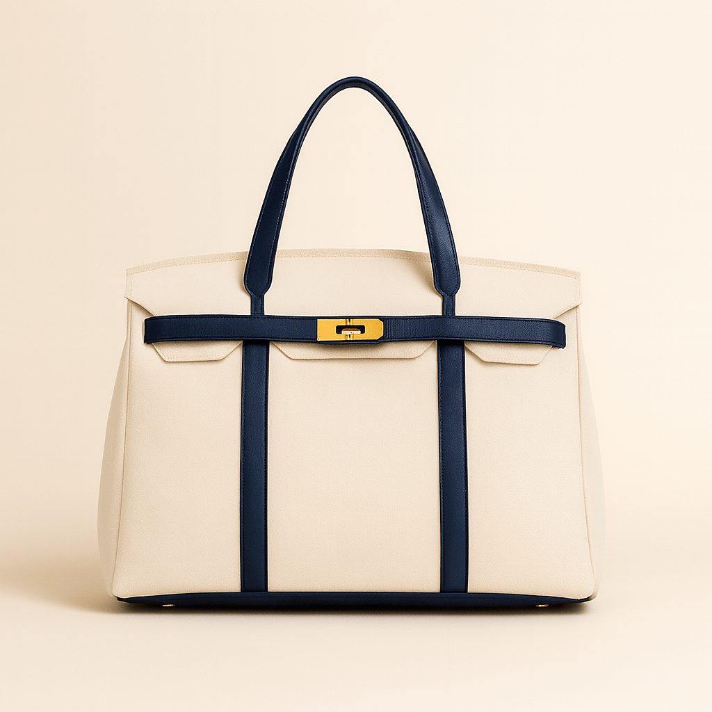 BowLift | Premium Canvas Shopper met versterkte staal-details
