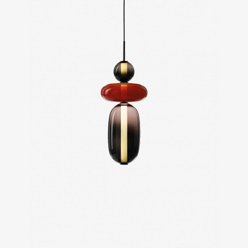 Gekonfijt Glazen Hanglamp