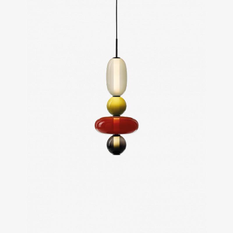 Gekonfijt Glazen Hanglamp