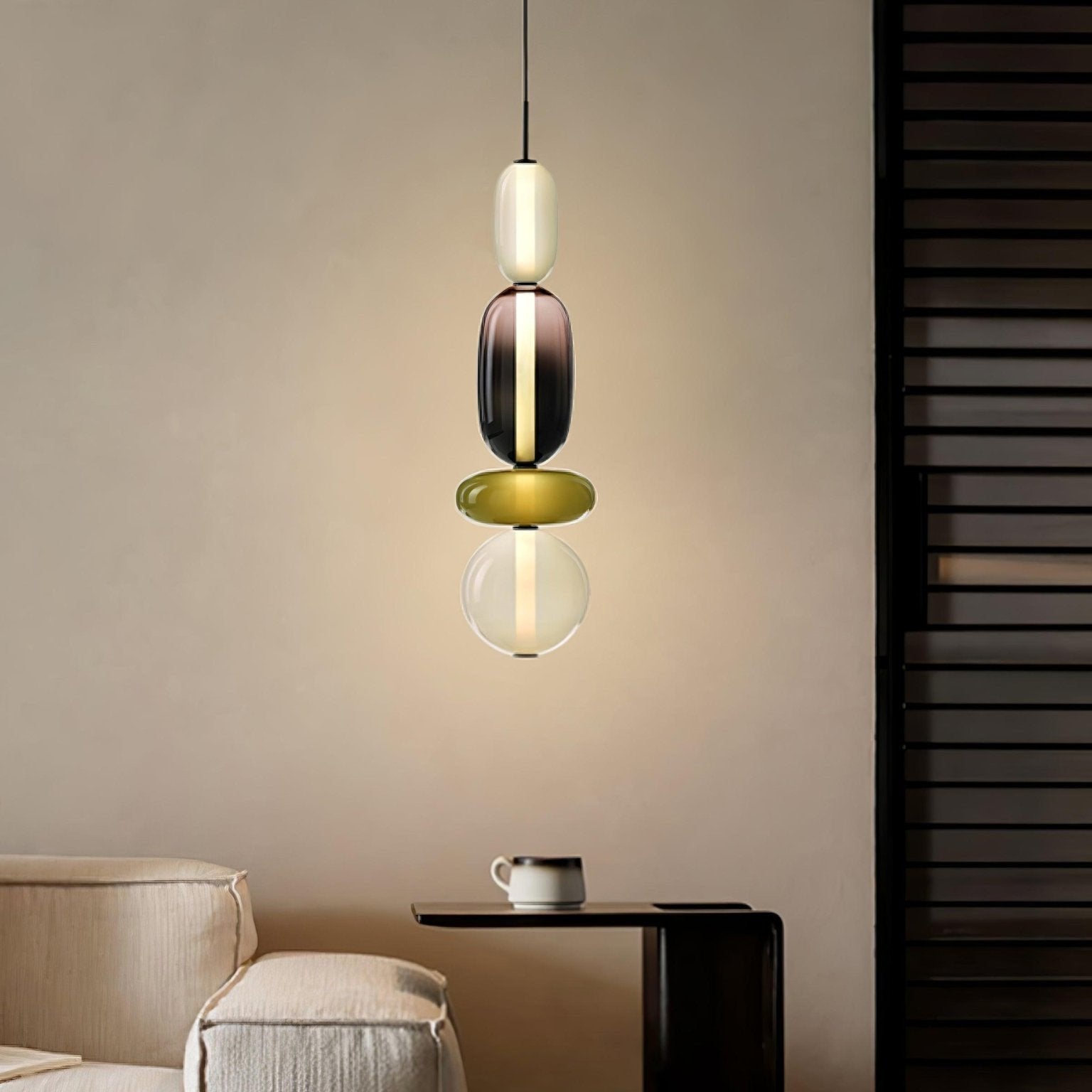 Gekonfijt Glazen Hanglamp