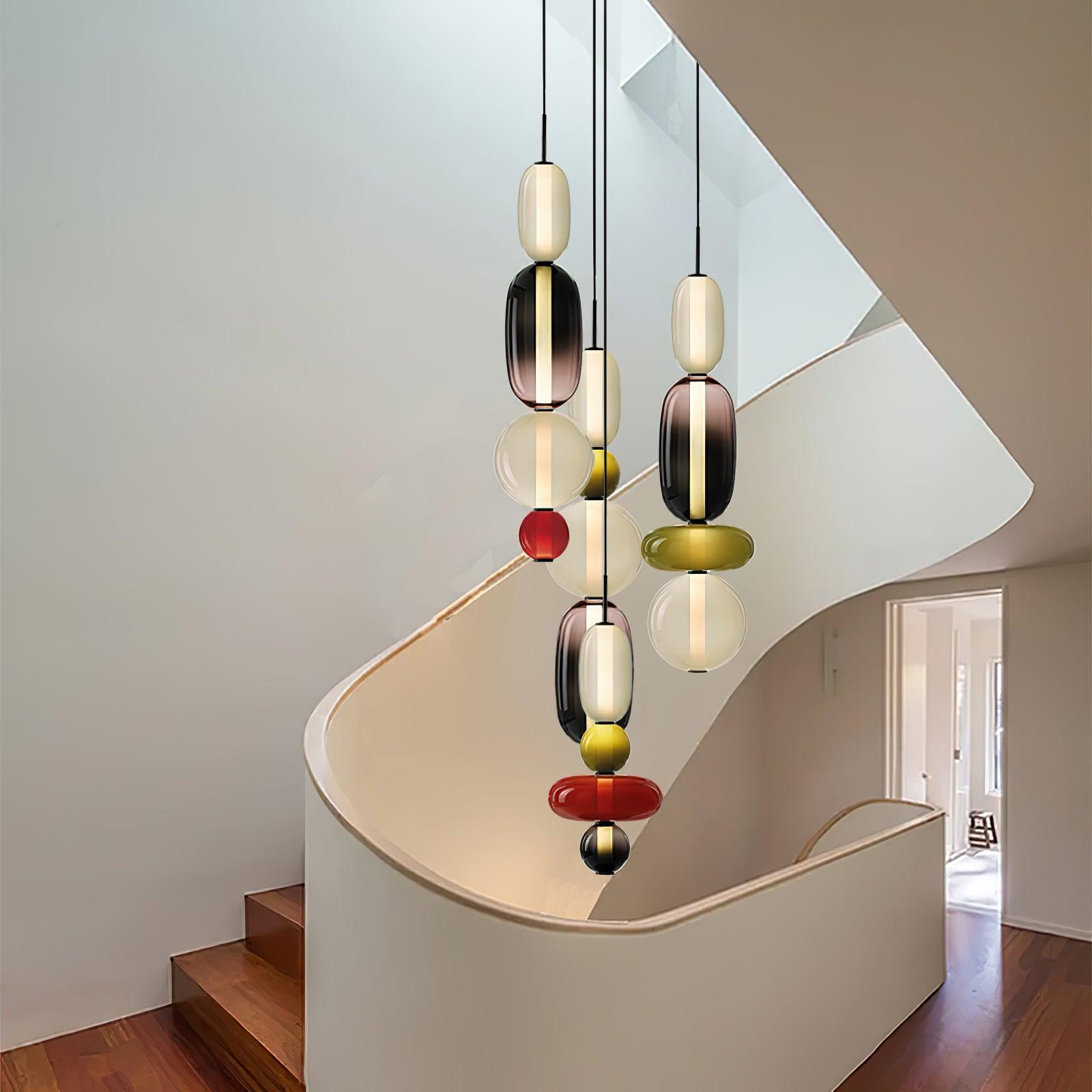 Gekonfijt Glazen Hanglamp
