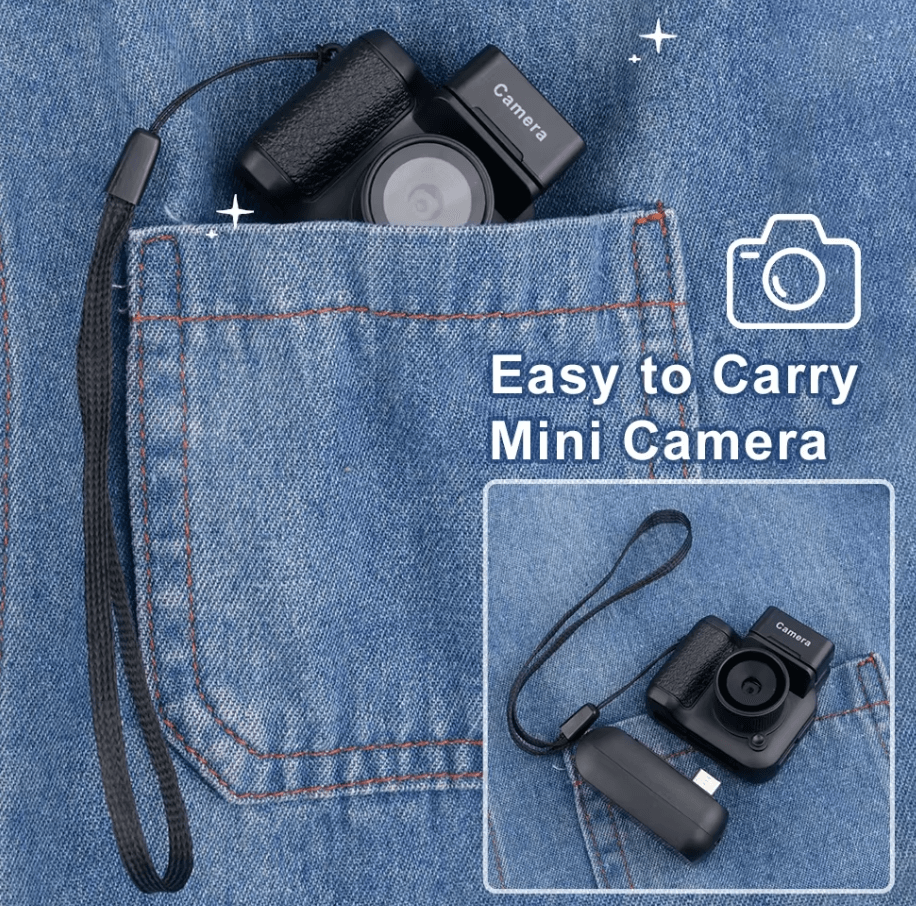 MiniVision HD 1080P Minicamera | Compact, Veelzijdig en Krachtig