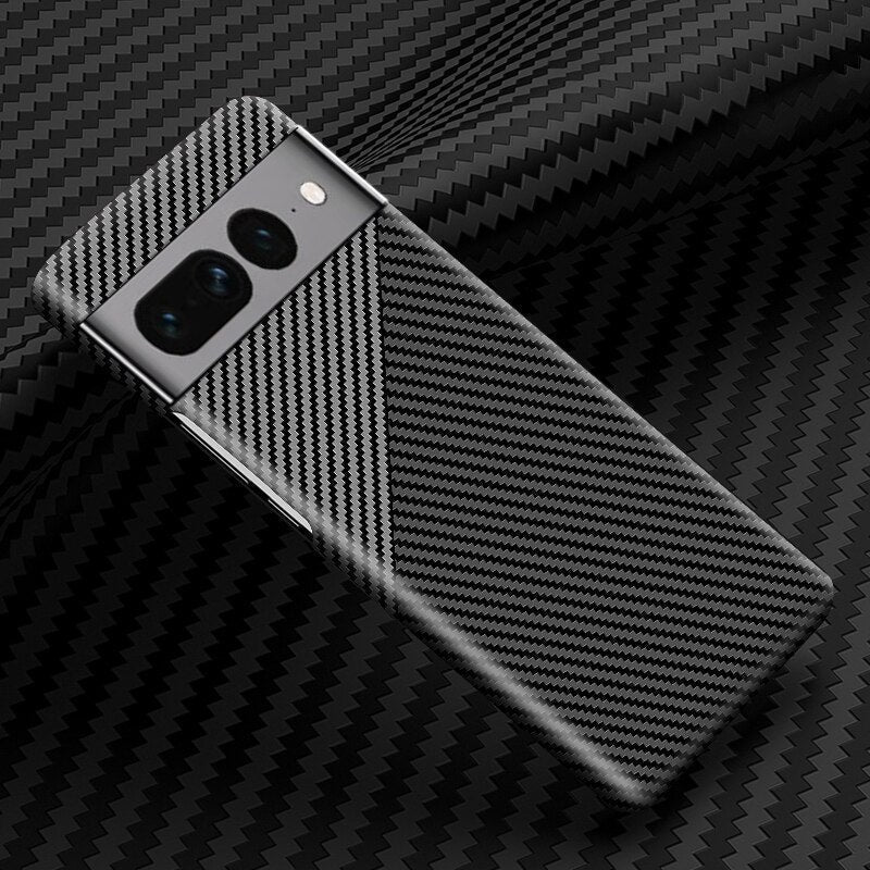 Koolstofvezel Telefoonhoes voor Google Pixel 7 8