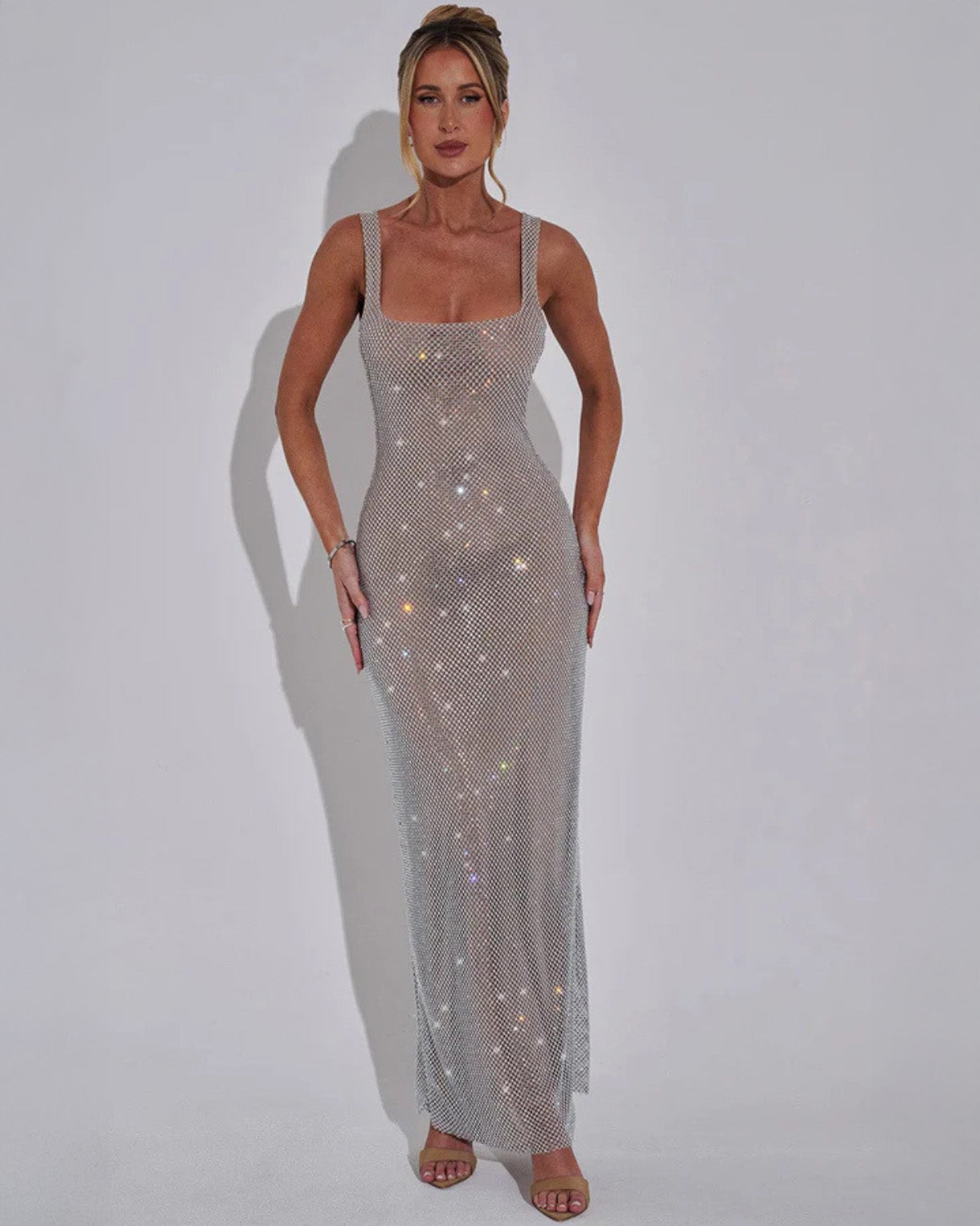 Celeste Couture Avondjurk | Elegante avondjurk met exquisite versieringen