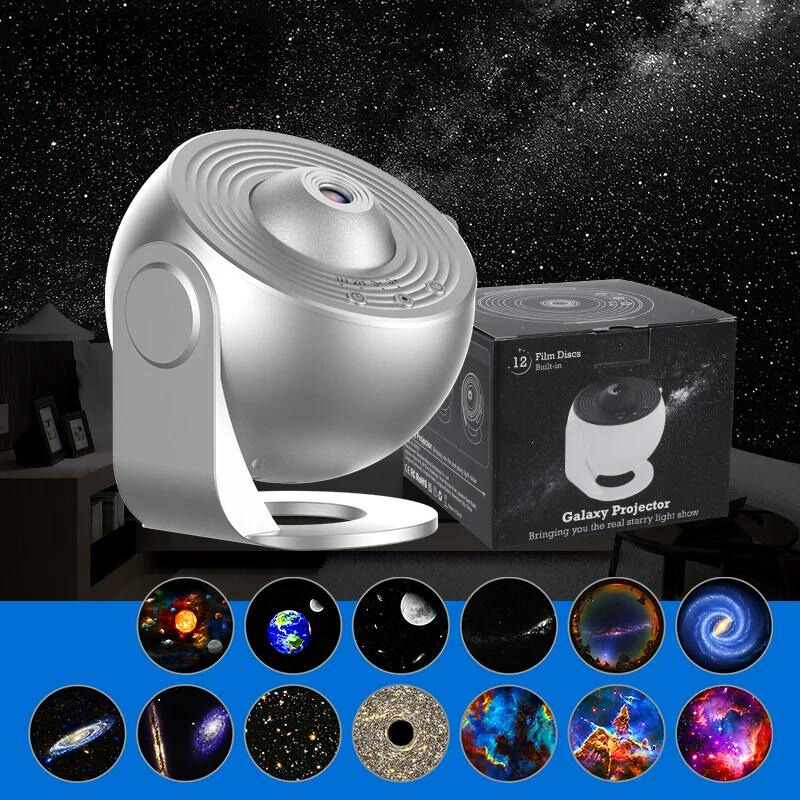 CelestialGlow | 12-in-1 HD Projectie & Rotatiesterprojectorlamp