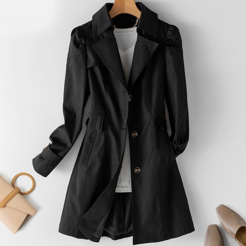 Elegante Damesjas Aurine – Stijlvolle Trenchcoat voor Elke Seizoen
