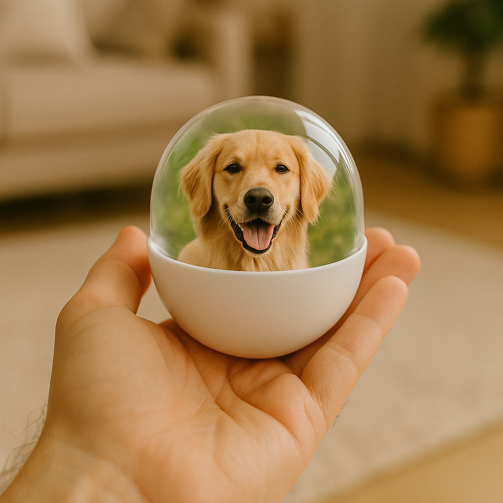 NovaSphere | Gepersonaliseerde Decoratieve Herinneringscadeaubal