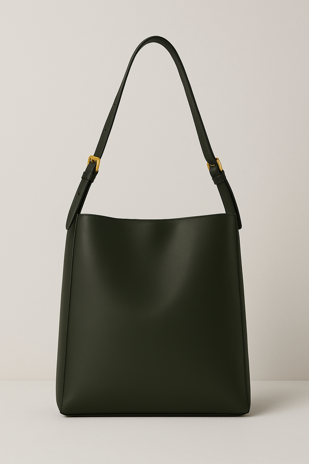 Dames Schoudertas Zwart One Size Vegan Leer