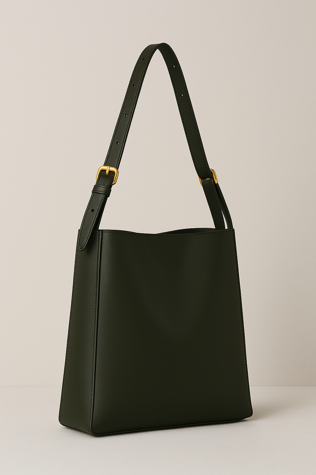 Dames Schoudertas Zwart One Size Vegan Leer