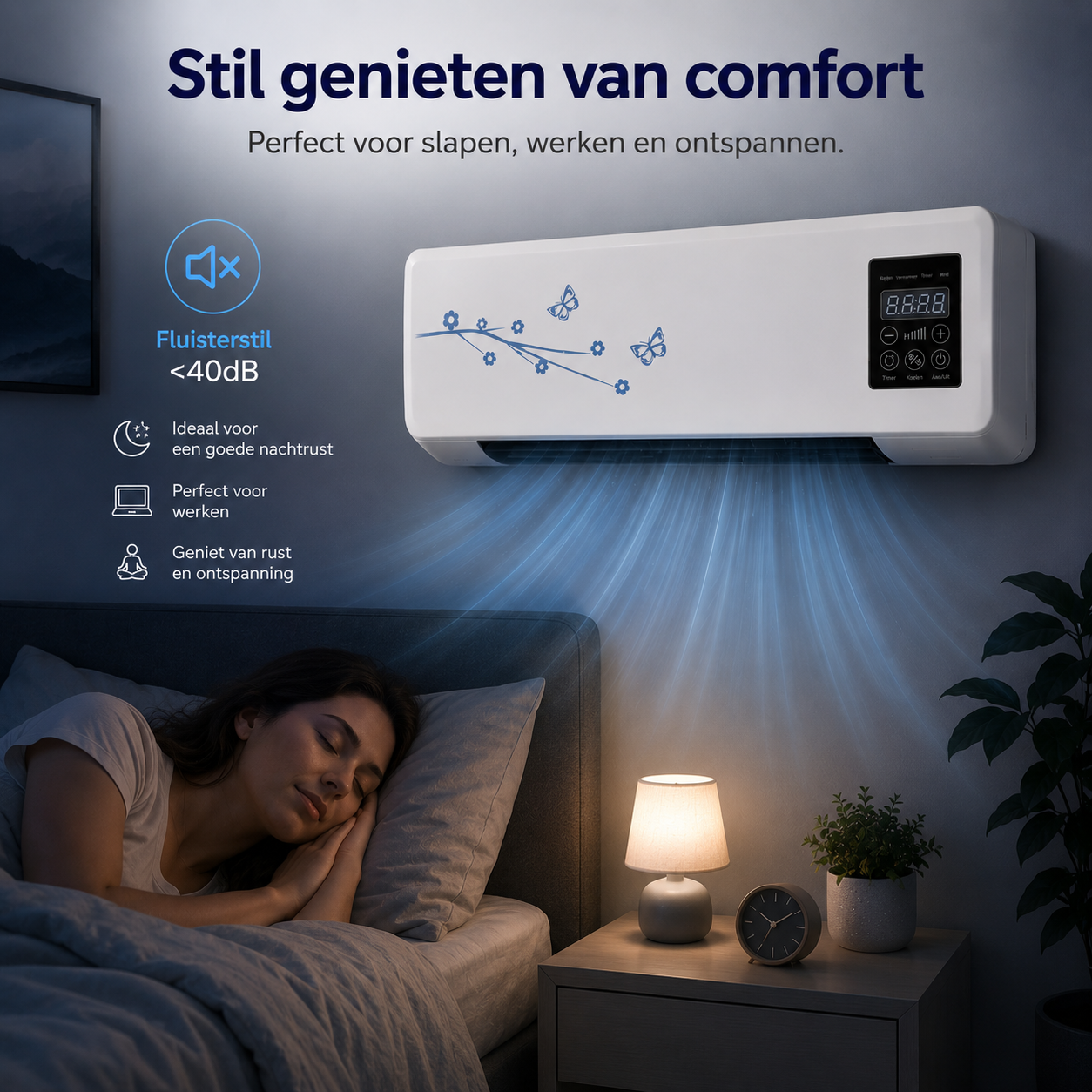 CoolBreeze Mini Air Circulator | Efficiënte luchtcirculatie voor ultiem comfort