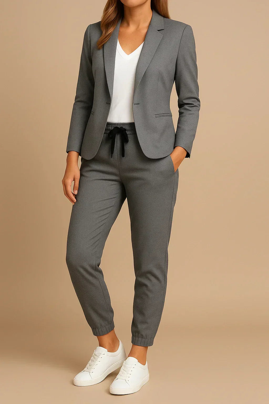Anastazia | elegante set met jas en broek