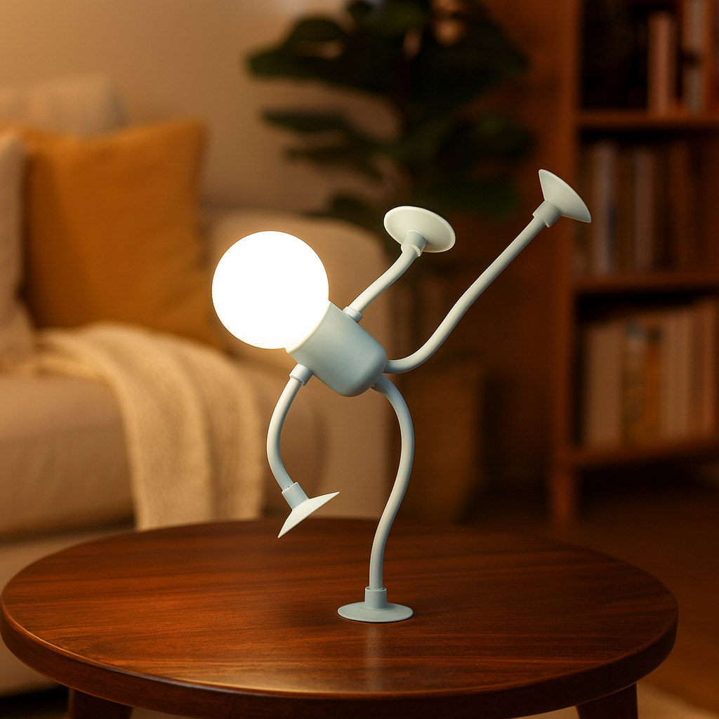 LumiFlex | LED Tafellamp Flexibel Creatieve Decoratie voor Woonkamer en Kinderkamer Energiezuinig Modern 4 Kleuren