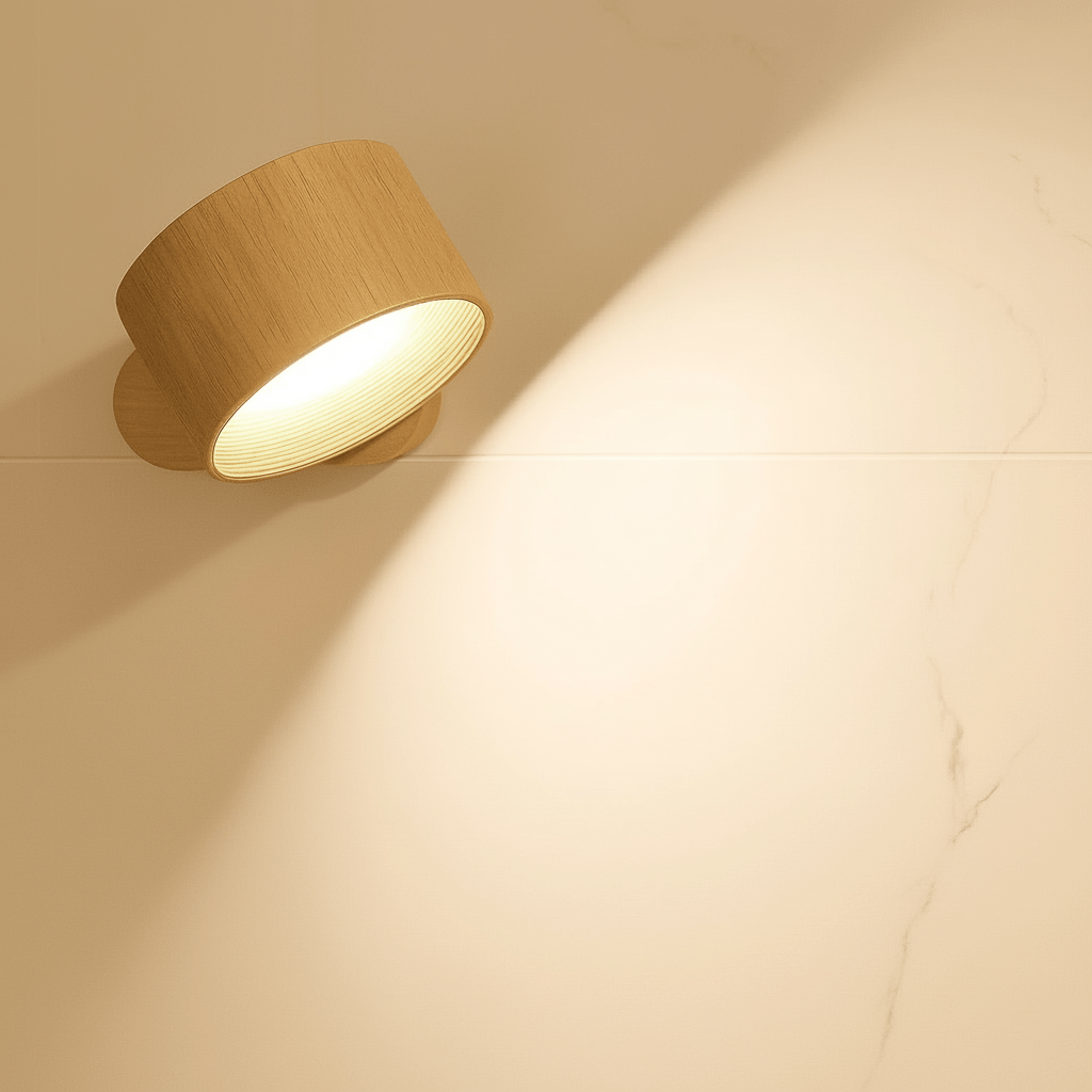 SCANDIGLOW – Draadloze Scandinavische wandlamp met afstandsbediening
