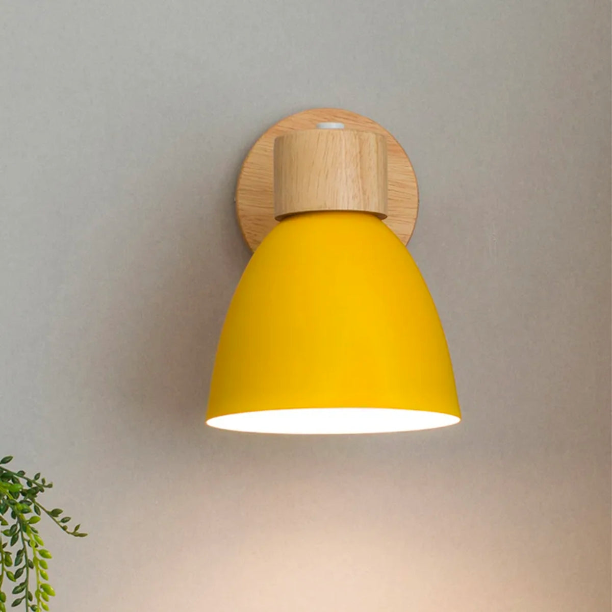 ChromaWood Scandinavische Design Wandlamp Stijlvol
