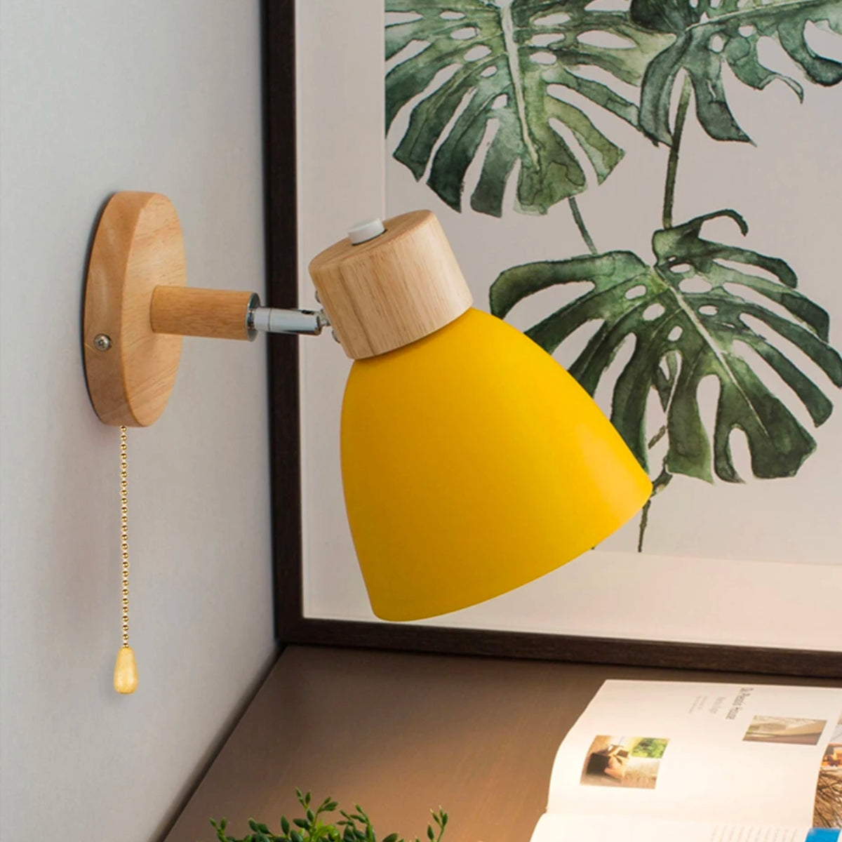 ChromaWood | Stijlvolle Scandinavische Design Wandlamp