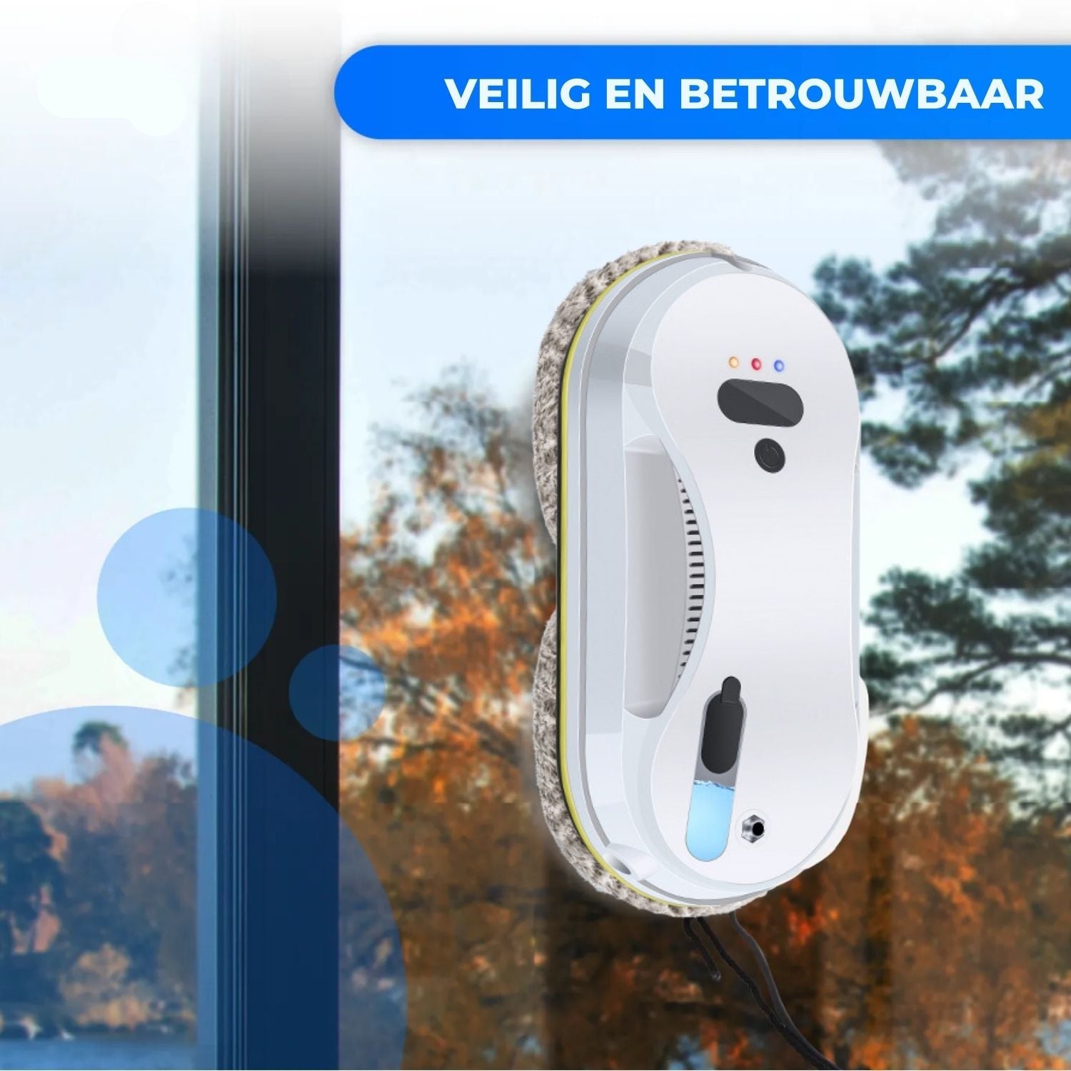 LuxoClean Ramenrobot | Geavanceerde automatische reiniging met sensoren en waterdamp