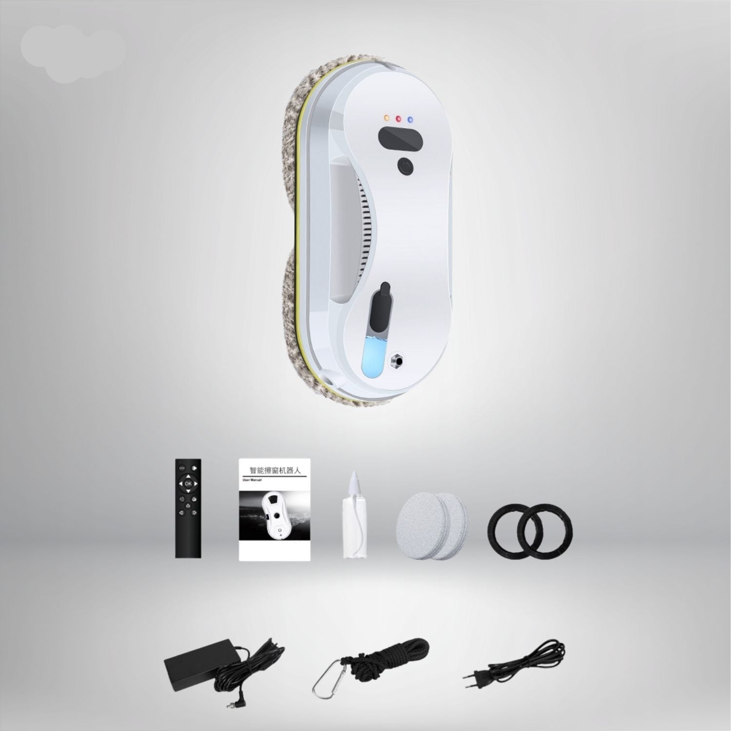 LuxoClean Ramenrobot | Geavanceerde automatische reiniging met sensoren en waterdamp