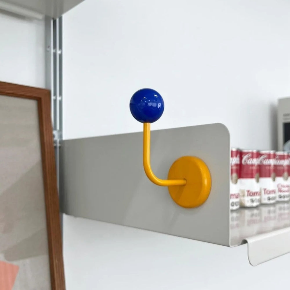 MagneSphere Houten Magnetische Wandhaken – Kleurrijke Opbergoplossing Zonder Boren