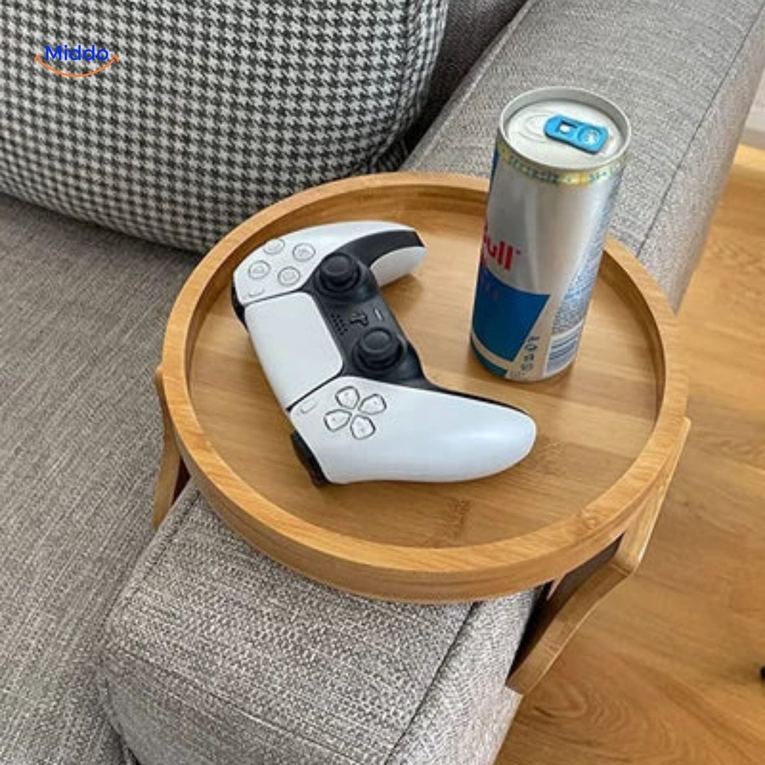 SitzGenuss Klapptisch | Praktische Armlehnentisch voor Snacks & Dranken