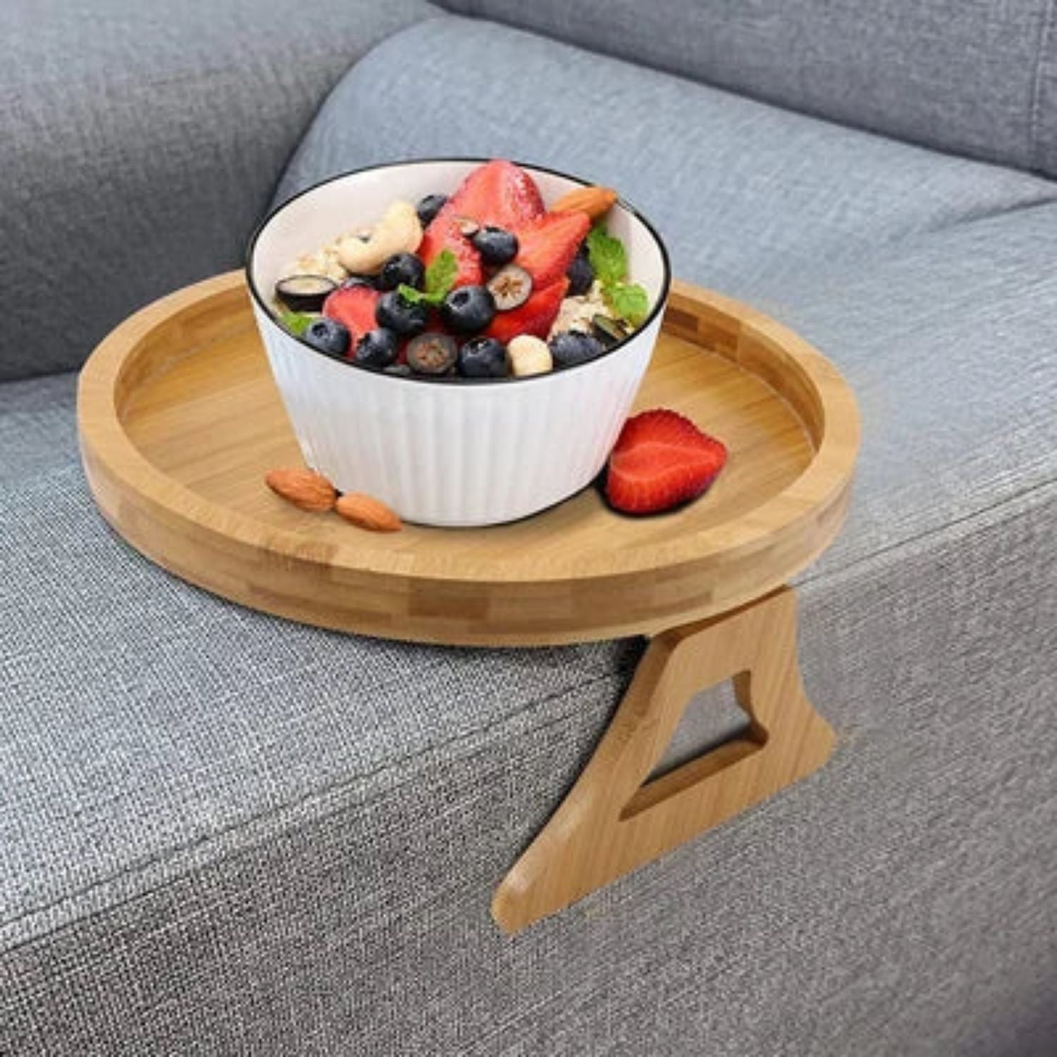 SitzGenuss Klapptisch | Praktische Armlehnentisch voor Snacks & Dranken
