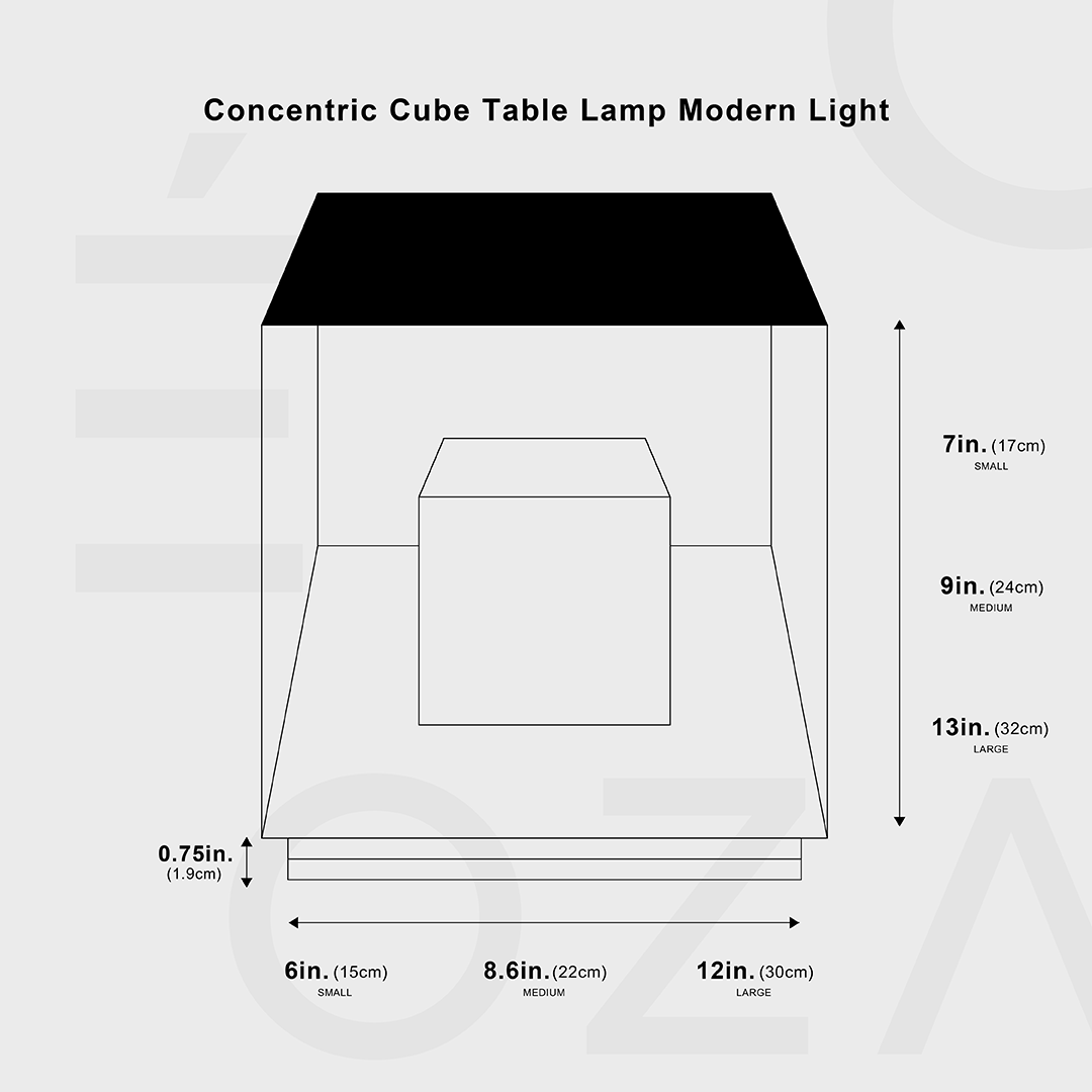 Cube Tafellamp