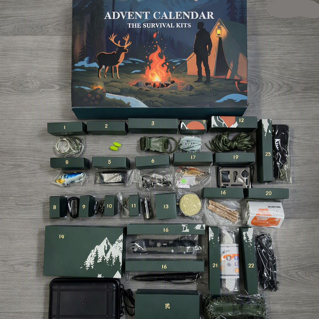 Gereedschap Adventskalender – 24 Dagen met Outdoor & Avontuurlijke Tools