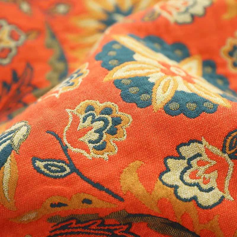 Boho Jacquard katoenen Vloerkleed Gezellig Luxe Veelzijdig Comfort