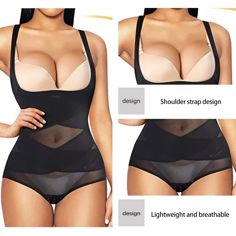 Naadloze Shapewear Body Licht Voor Onder Kleding en Dagelijks Gebruik