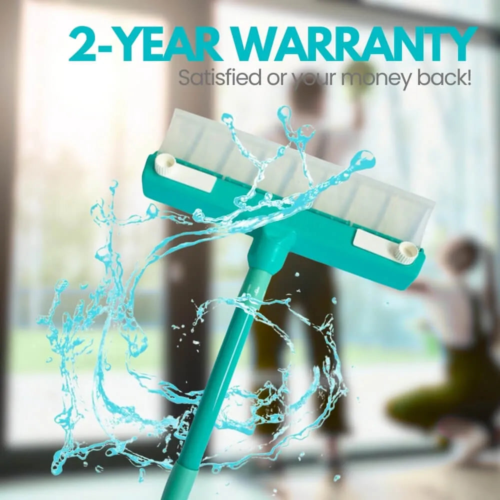 EcoClear Trekkerset | Recyclebare siliconen raamtrekker voor streeploze glans