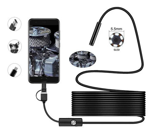Woyuosn Hoge Resolutie Waterdichte Endoscoop Camera