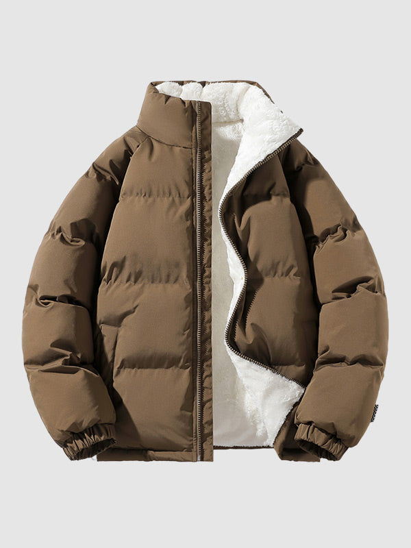 Heren Gevoerde Pufferjack met Warm & Licht | Heidi-Mode
