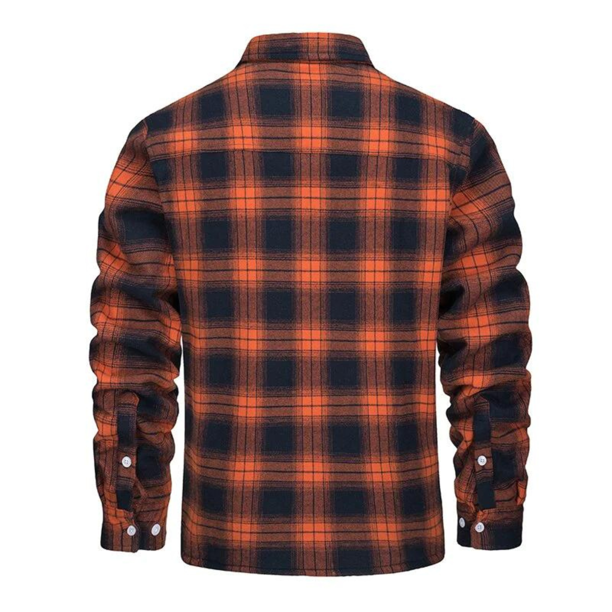 Heren fleece gilet met ruitpatroon | Warm