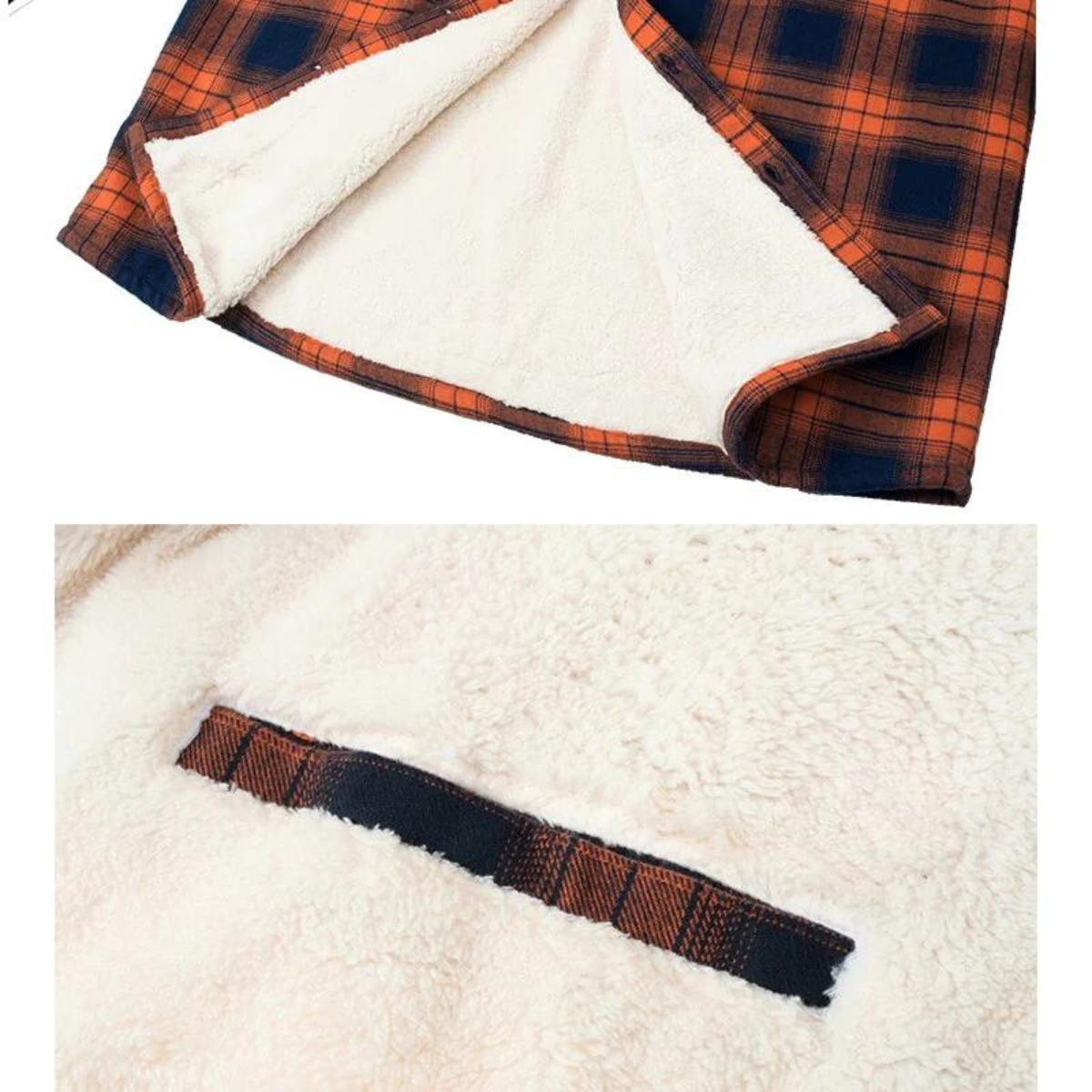Heren fleece gilet met ruitpatroon | Warm