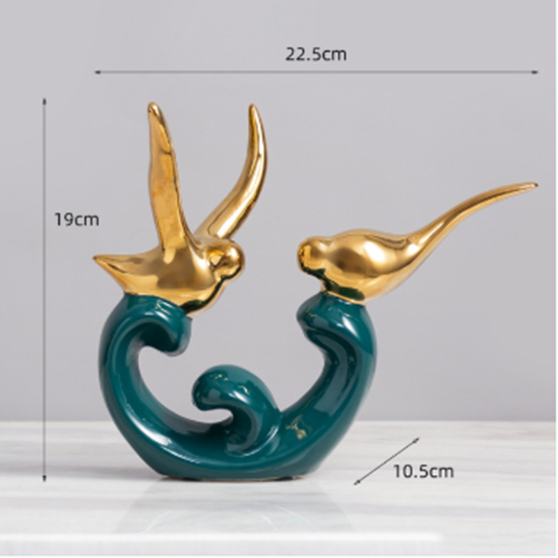 FormaLuxe Keramische Sculptuur – Handgemaakte moderne decoratie