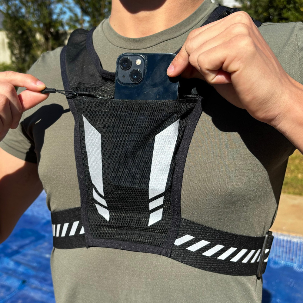 Luminéa | Reflecterend hardloopvest – ultralicht – hoge zichtbaarheid – optimaal comfort