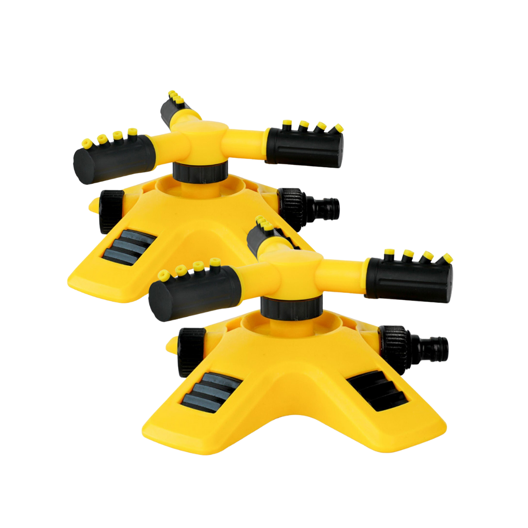 AquaLux 360º Sprinkler Systeem | Automatische irrigatieoplossing met een versterkte 15M slang voor optimale tuinverzorging