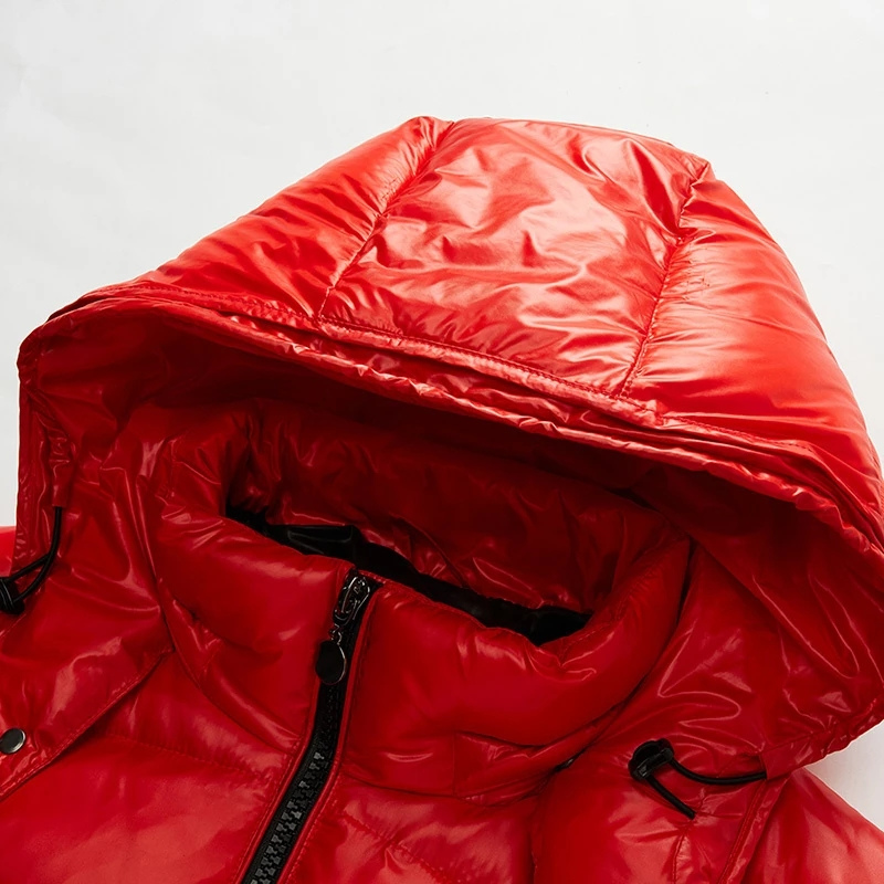 Glanzende Donsjack Dames – Lichtgewicht Waterafstotende Winterjas met Luxe Warmte