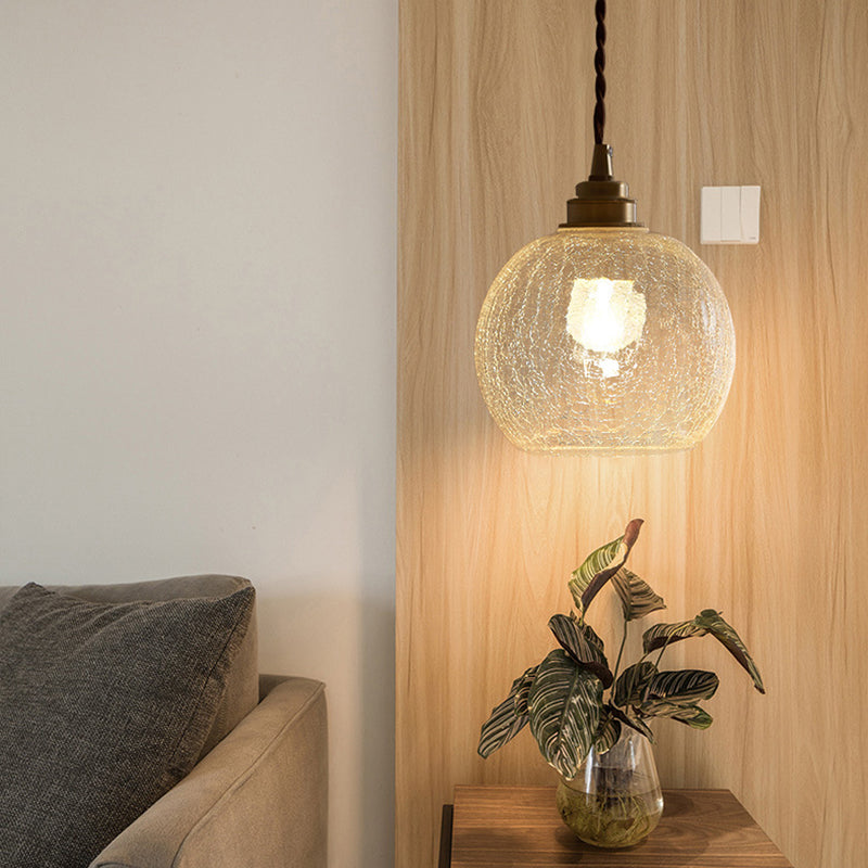 Kristallen glazen hanglamp