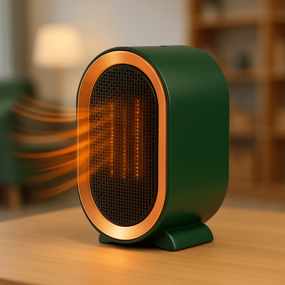 HeatMate draagbare keramische verwarming – energiezuinige ruimteverwarming met stille werking
