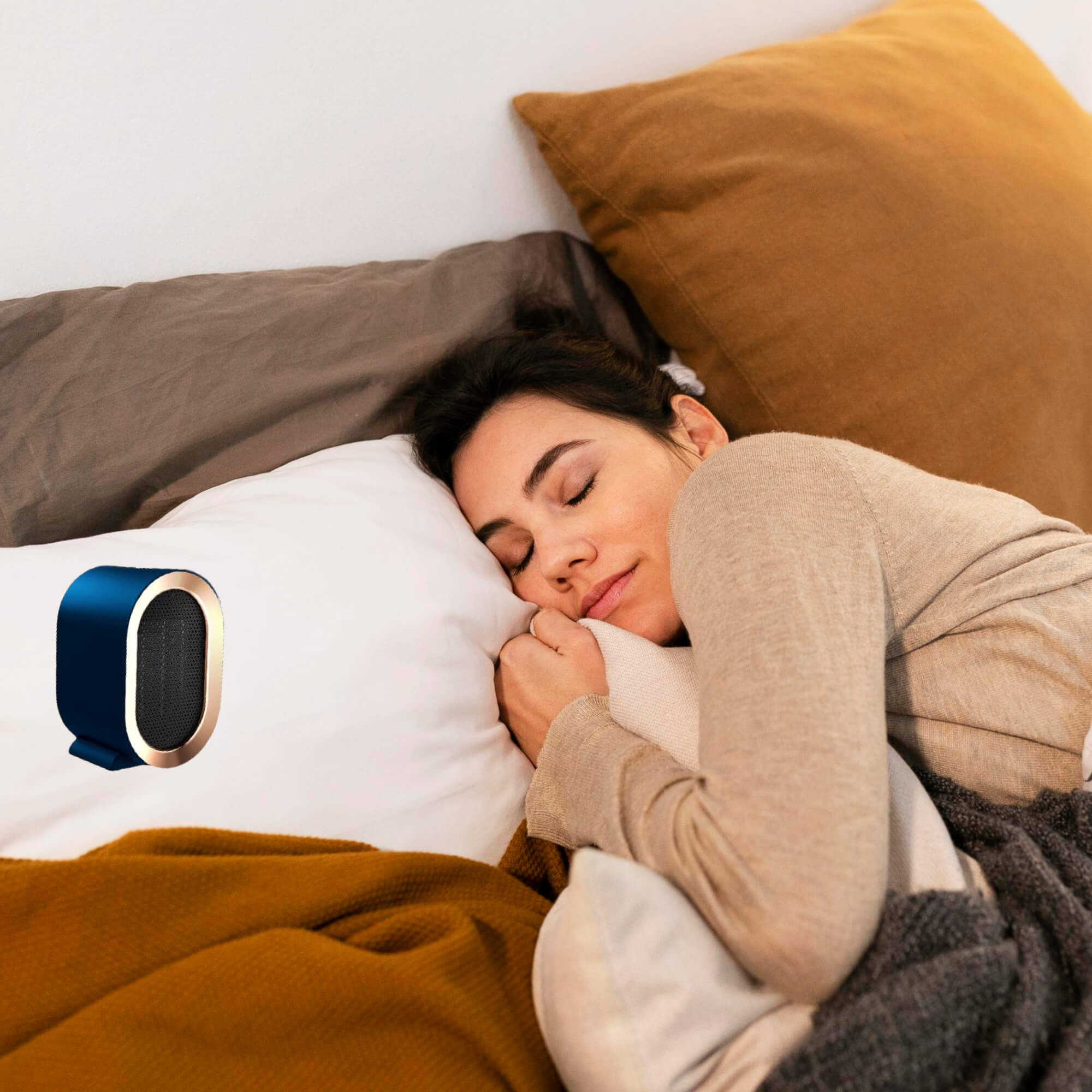 HeatMate draagbare keramische verwarming – energiezuinige ruimteverwarming met stille werking