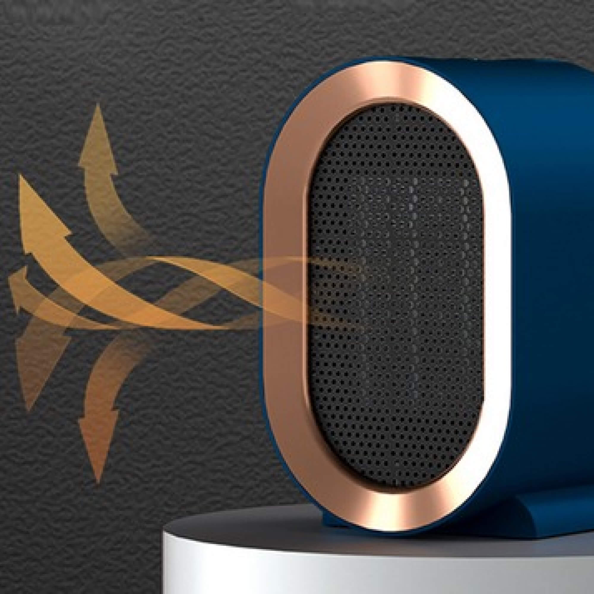 HeatMate draagbare keramische verwarming – energiezuinige ruimteverwarming met stille werking