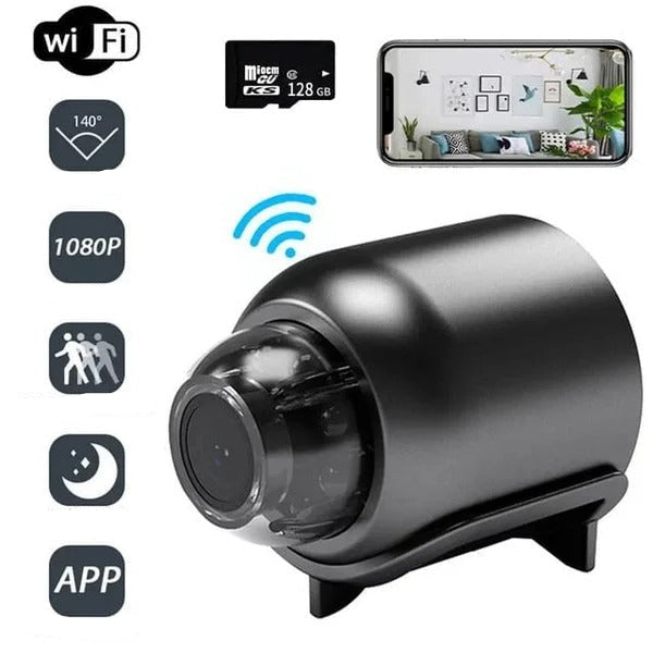 LuxVision Elite Mini Camera | 1080P HD draadloze surveillance voor discrete monitoring